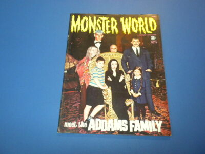 MONSTER WORLD magazine #9 Warren Pub./Forrest J. Ackerman Famous