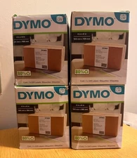 4 ROLLS DYMO Authentic LW Extra-Large Shipping Labels for Labelwriter 5XL