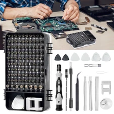 Magnetic Ratcheting Wrench Professional Precision Screwdriver Set 115-in-1 Kit