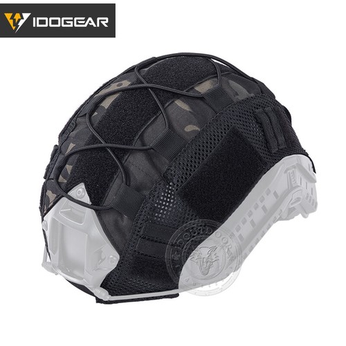Cache-casque Tactique FAST - Mount Cover - Noir - Airsoft Hunting Gear
