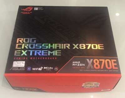 In Stock* ASUS ROG CROSSHAIR X870E EXTREME AM5 Motherboard | eBay