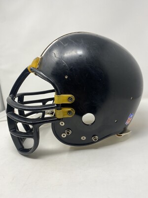 Vintage Game Used Worn Pittsburgh Steelers NFL Helmet #71 Orpheus