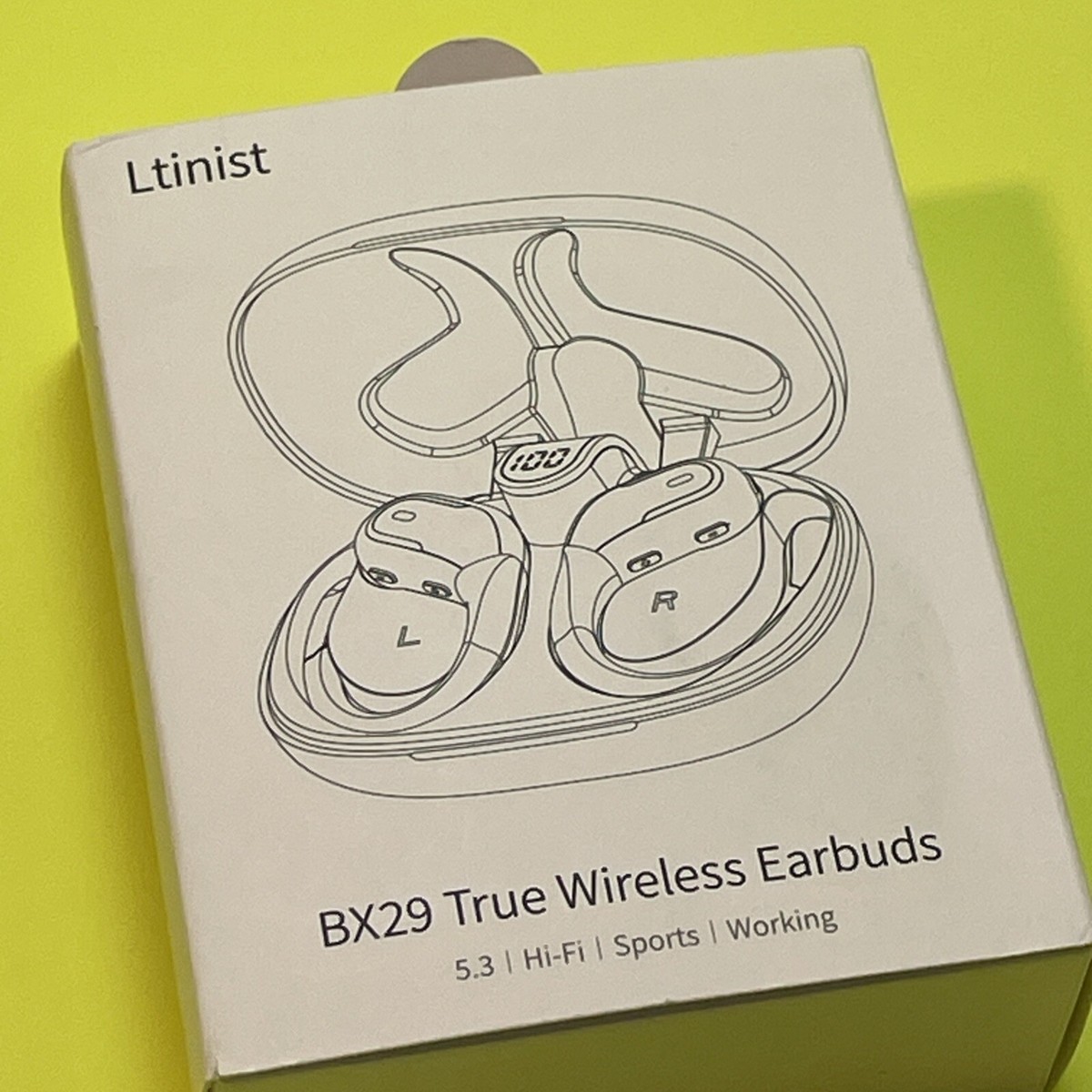 Ltinist BX29 True Wireless Earbuds 5.3 Headphones Pure Bass Sound