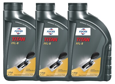 Fuchs 3 Liter TITAN FFL-8 Dual Clutch Transmission Fluid 3 x 1L