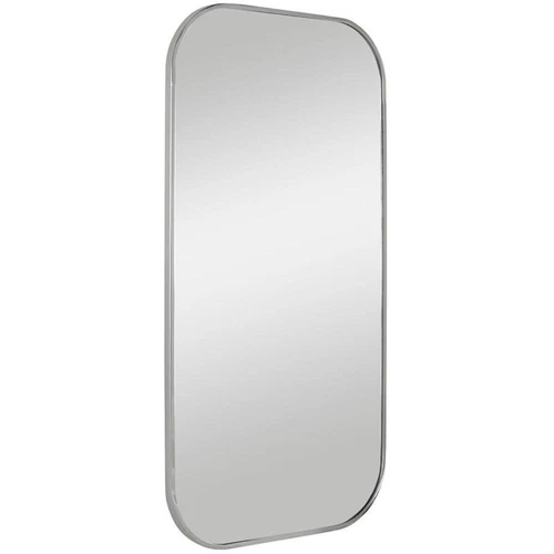 Uttermost Taft Contemporary Stainless Steel Mirror in Polished Nickel - Picture 2 of 6