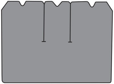 1968 Chevrolet Corvette Cargo Mat in Loop Material