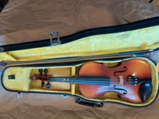 Suzuki No.220 size 1/2 Violin, Japan 1975, with case bow, Very Good Condition