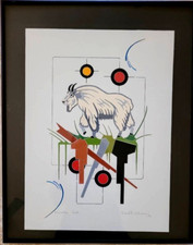 Original David B. Williams Gouache on Paper 