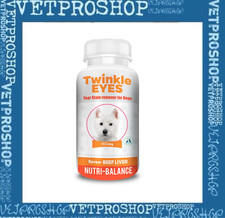 TWINKLE EYES Tear Stain Remover For Dogs - BEEF LIVER FLAVOUR 40g bottle only 
