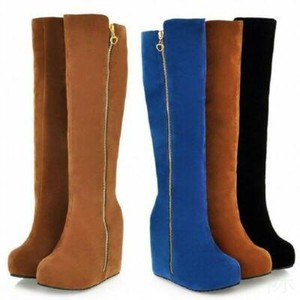 comfy platform boots