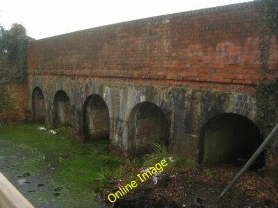Photo 6x4 Draining Fleet Pond Fleet/SU8054 Second of two such structures c2012