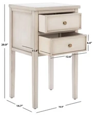 Safavieh Accent Table With Storage Drawers, Reduced Price 2172723310 AMH6625D