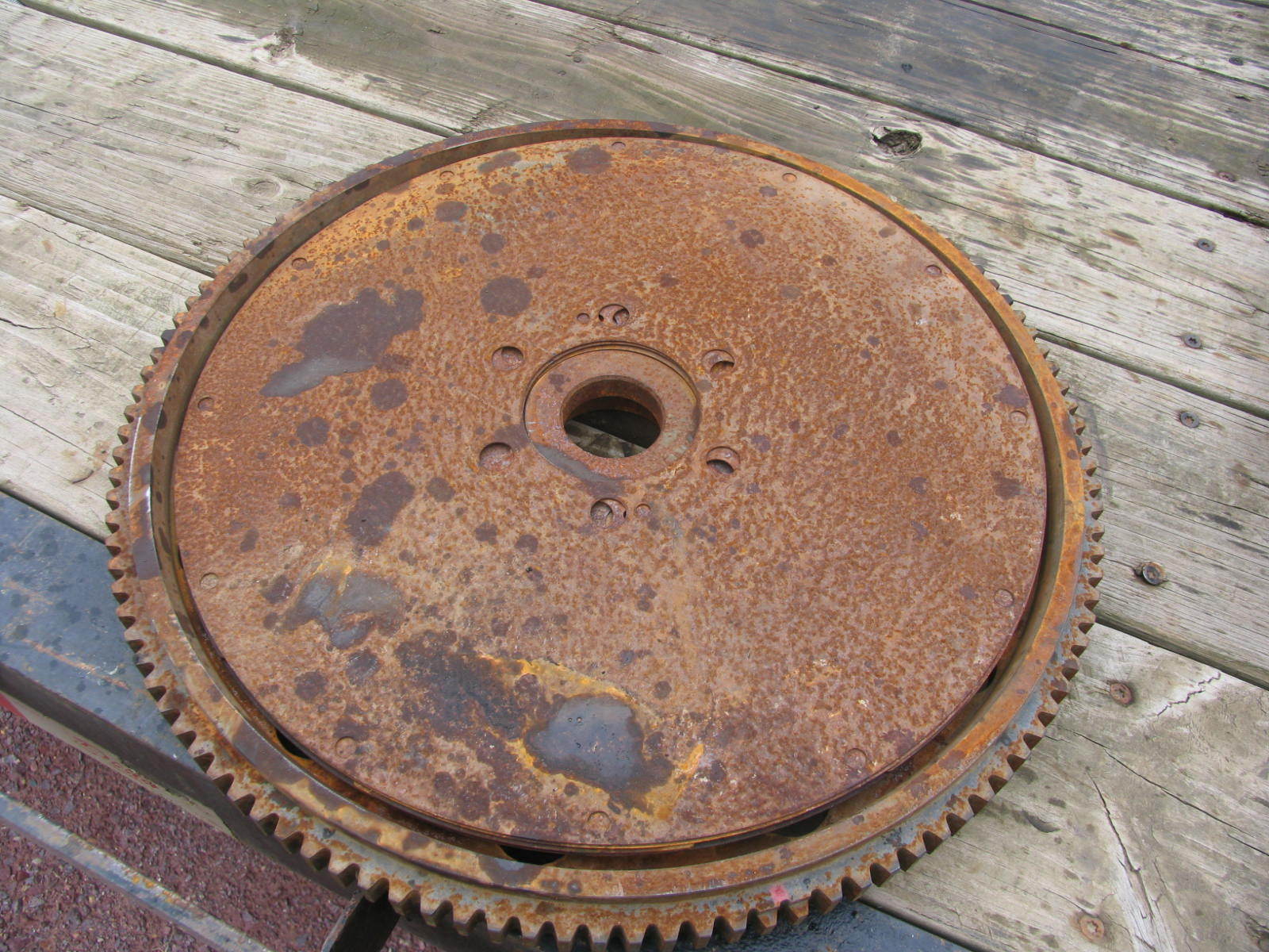 Mack E7 427 Engine Fly Wheel Semi Truck eBay