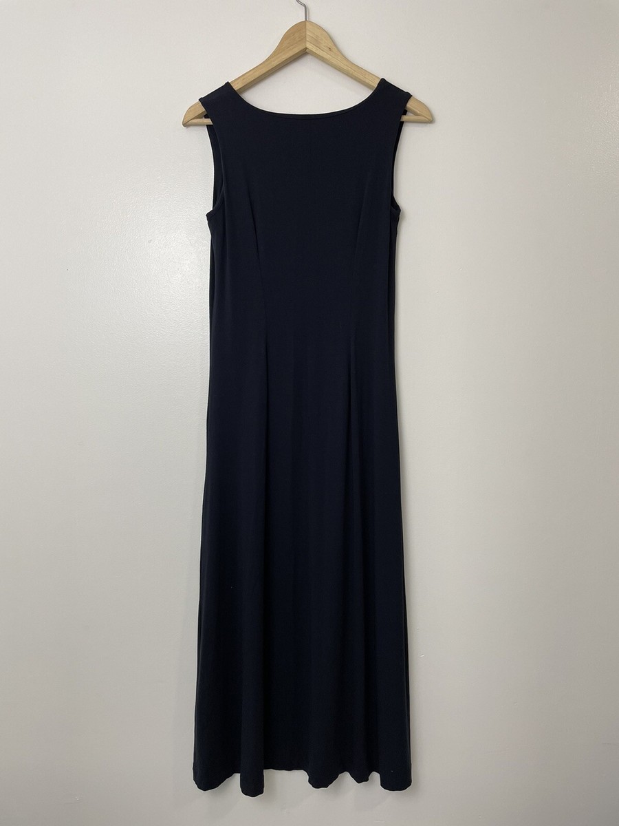 Poetry Knit Long Sleeveless Dress Size 10UK / 48 Length | eBay