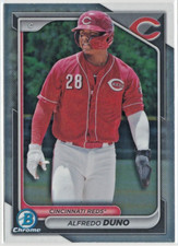 2024 Bowman - Alfredo Duno - Cincinnati Reds - Chrome Prospect - #BCP-51
