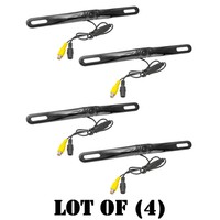 Lot Of (4) Pyle Plcm18bc License Plate Mount Rearview Backup Cameras - Black on sale Lot Of (4) Pyle Plcm18bc License Plate Mount Rearview Backup Cameras - Black on sale