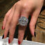 miniature 13  - Women Gorgeous 925 Silver Rings Cubic Zirconia Wedding Engagement Jewelry 6-10