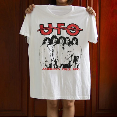 UFO Band No Place to Run American Tour 1980 T shirt s-4xl SG092