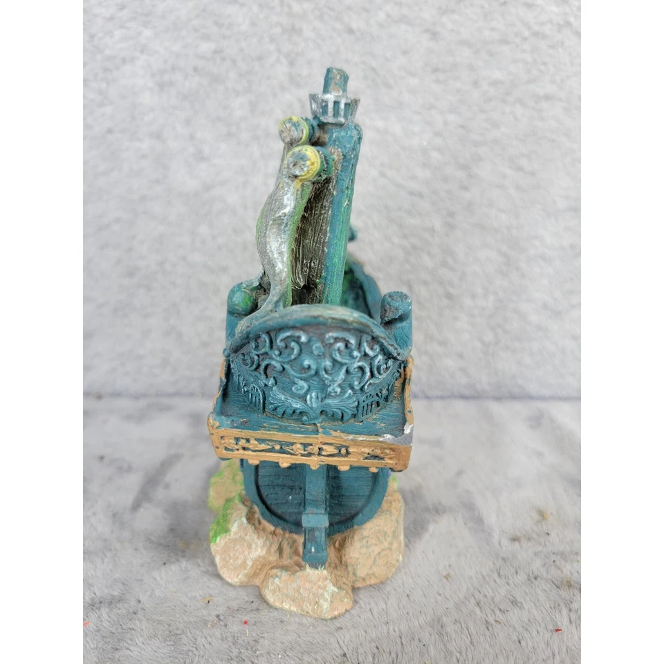 2010 Navio Haroma Decoração Aquário Navio Pirata Fantasma Resina Tesouro Afundado - Imagem 3 de 4