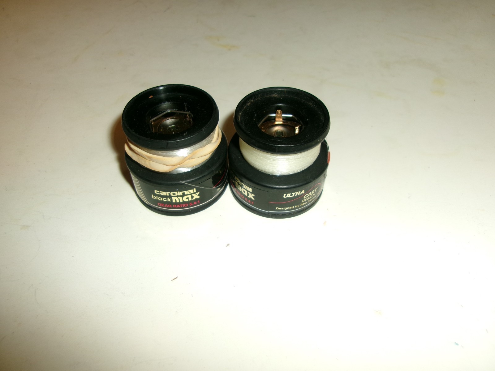 Lot of 2 Abu Garcia Spinning Reel Cardinal Black Max Ultra C