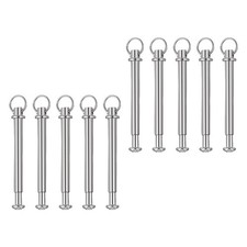 10 Set Hand Fan Axle Rivet Folding Nail Accessories Parts Replacement Rivets