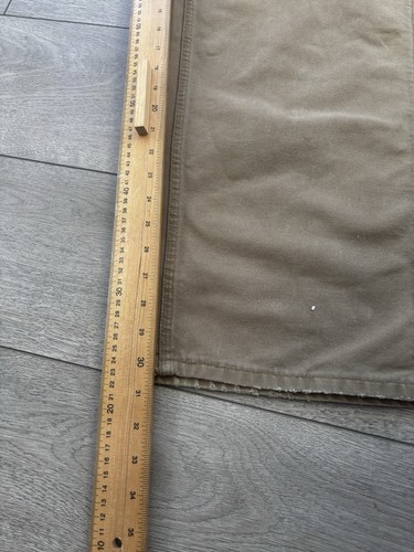 Carhartt Dungaree Fit Carpenter Hose Herren W38 L32 hellbraun beige Canvas Canvas Arbeit - Bild 10 von 15