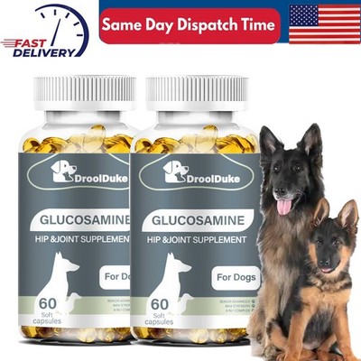  2bottles of Cartilage Chondroitin for Dogs - Supports Mobility & Pain Relief