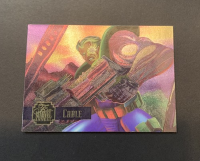 #ad #ad 95 Flair Marvel Annual Cable Power blast #15 $5.00