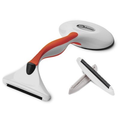 Burnt Orange BatteryFree Fabric Shaver Lint Brush Ultimate Fuzz Remover