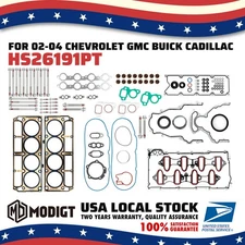 Full Gasket Set with Bolt For GMC Sierra1500 5.3L 4.8L Yukon XL 1500 5.3L