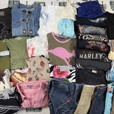 Vintage 2000s Y2k Assorted Tops Bottoms Dresses Assorted Sizes Reseller Lot 37