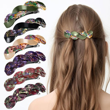 6 Pcs Hair Barrettes for Women Large Barrettes Hair French Clips Pin Retro Clasp