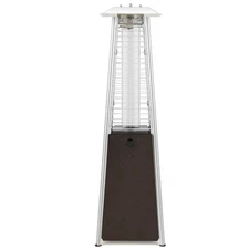 Pyramid Patio Heater w/ Adjustable Flame (Low/ High) & Indicator Light 10000 BTU