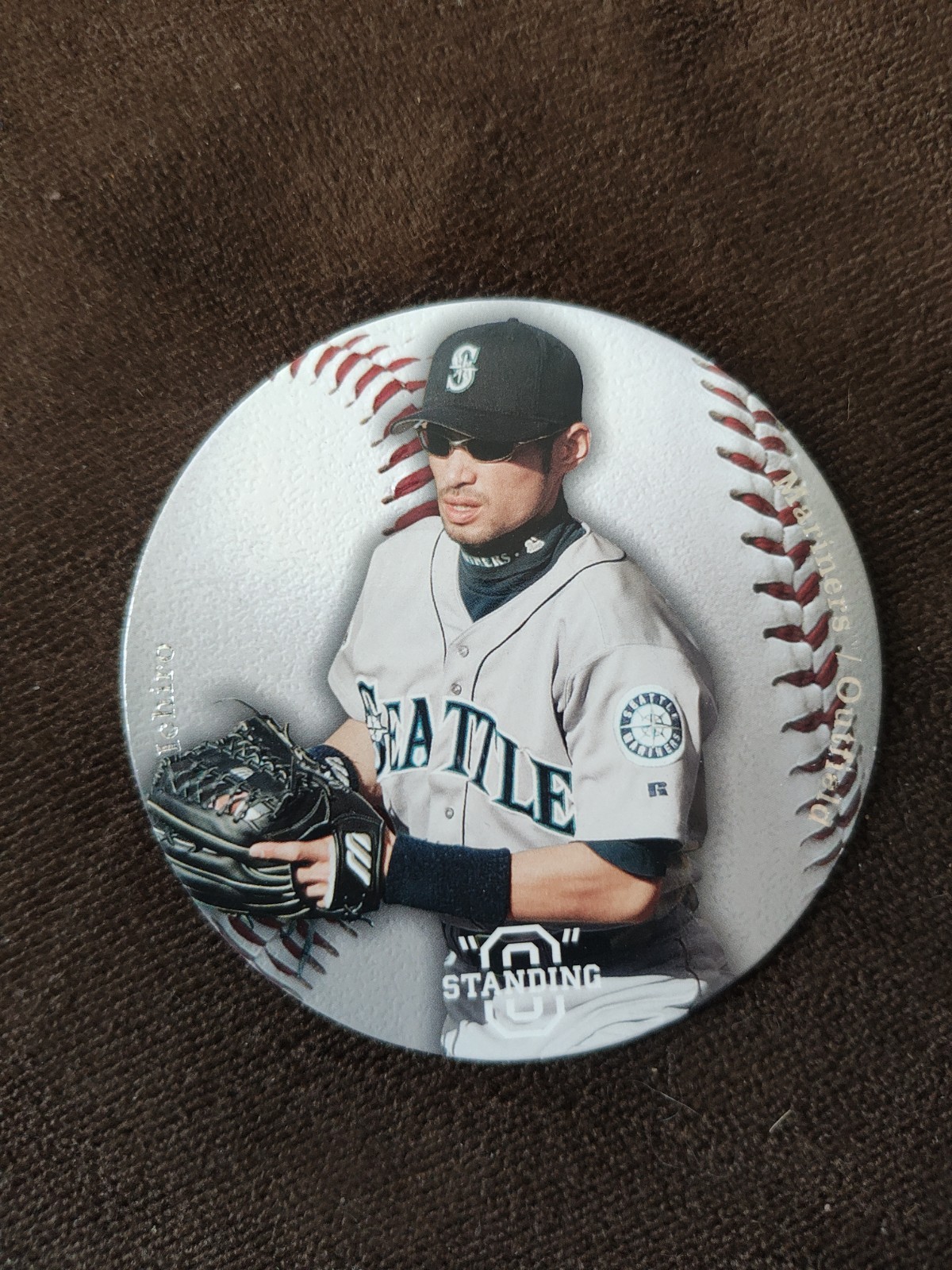 2003 Upper Deck ICHIRO SUZUKI Die Cut Standing O Insert #S-70! Mariners HOF