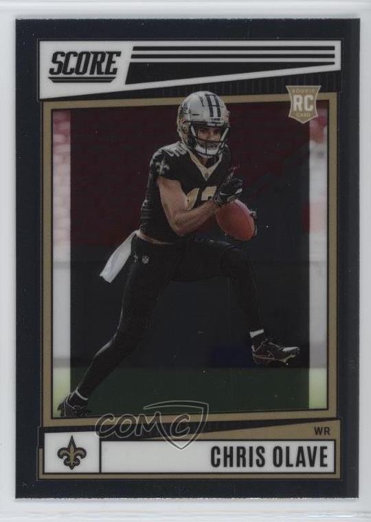 2022 Panini Chronicles Score Premium Rookies Chris Olave #SP-378 RC 17md