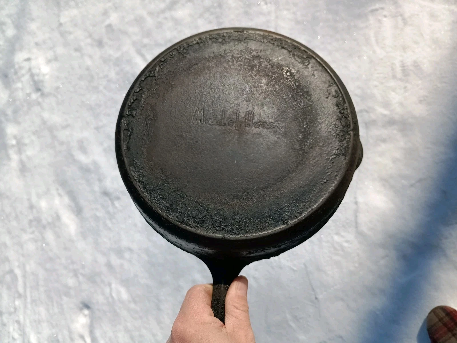 Vintage Maid Of Honor No. 8 Cast Iron Skillet