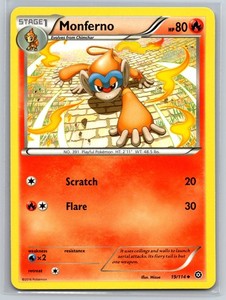 Monferno 19/114 Uncommon Steam Siege