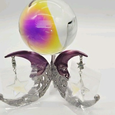 Kirks Folly Moon Dance Gazing Crystal Ball Lilac Purple Tone