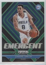 2018-19 Panini Prizm Emergent Green Prizm Zhaire Smith #16 Rookie RC k6j