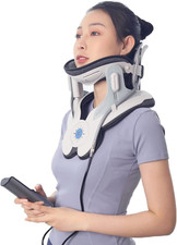 Cervical Neck Traction Device,Electric Air Pump Neck Stretcher Cervical Traction