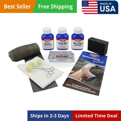 #ad Gun Blue Kit All Inclusive Gun Refinishing and Rust Removal Kit $32.92