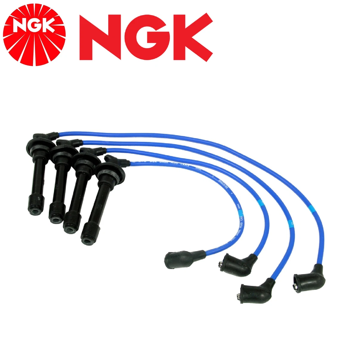 Kit Cavi Candele NGK NX07 (6399), Set Per Accensione Auto, Affidabili E Resistenti