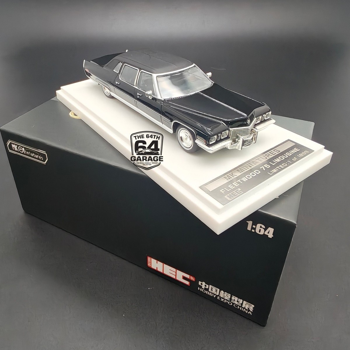 MK Miniatures 1/64 Cadillac Fleetwood 75 Limousine 2026 HEC Expo
