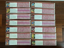 1984 Transformers G1 Vintage Minibot Tech Spec lot - warpath bumblebee cosmos