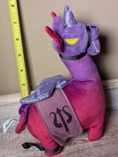 Russ Fortnite Dark Llamacorn Plush Stuffed Animal Toy 8" Glitter horn and Wings.
