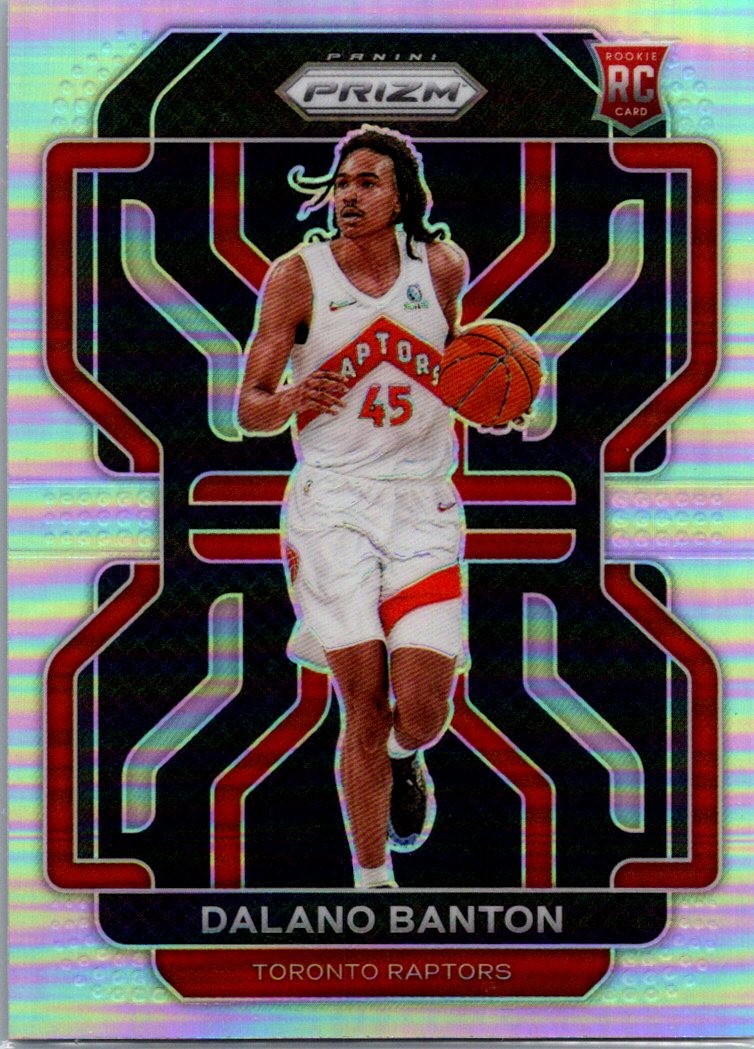 2021-22 Panini Prizm #328 Dalano Banton Silver