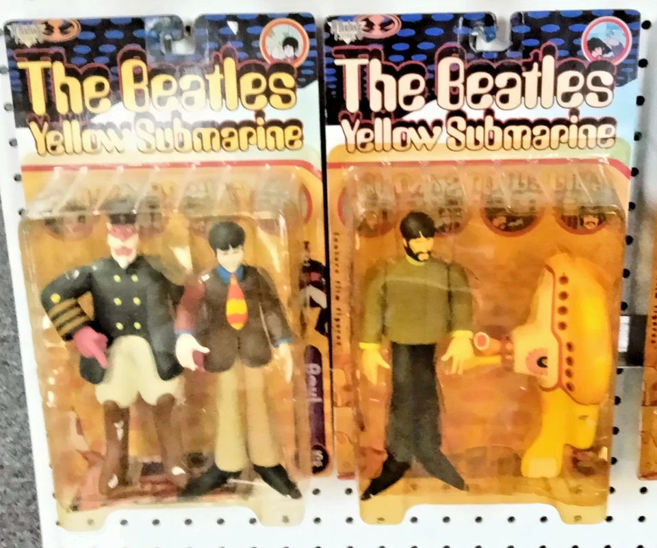 Juego De 9 Juguetes MCFARLANE Submarino Amarillo The Beatles 1999/2000 De Colección Foto 4 de 4
