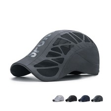 Men Breathable Mesh Sport Cap Quick Dry Outdoor Sun Protection Hat