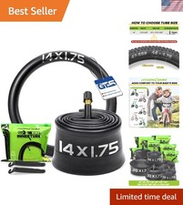 2 Pack Bike Tube 12"/14"/16"/18"/ 20"/ 22"/24"/ 26"/27.5"/28"/29"  1.75/1.95...