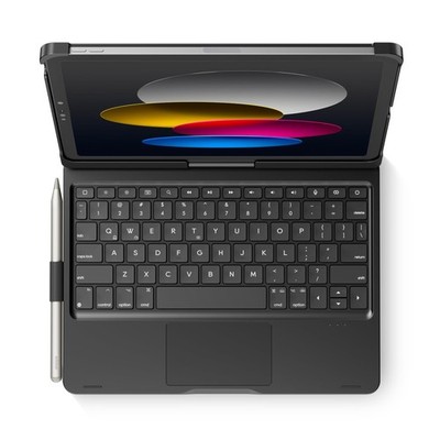 Swivel Keyboard Case for iPad 11th (A16) & 10th Generation, Black